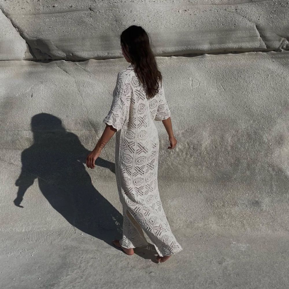 Mango Crochet Cotton dress new - Picture 2 of 15